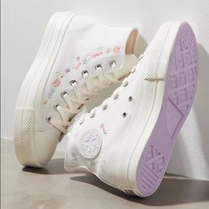 INTEREST CHECK FOR SPRING FLOWER EMBROIDERY CONVERSE!!